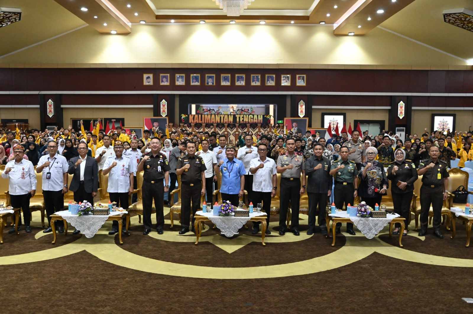 Gubernur Kalteng Agustiar Sabran Hadiri Kuliah Umum oleh Jaksa Agung Muda Pengawasan Kejaksaan Agung RI