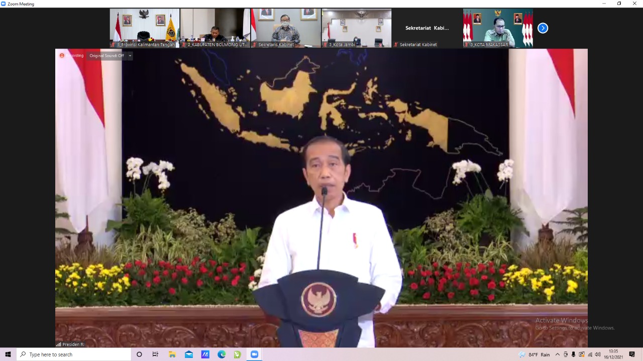 Wakil Gubernur Kalteng H. Edy Pratowo : Capaian Vaksinasi Covid-19 Dosis I di Kalteng 70,74 %