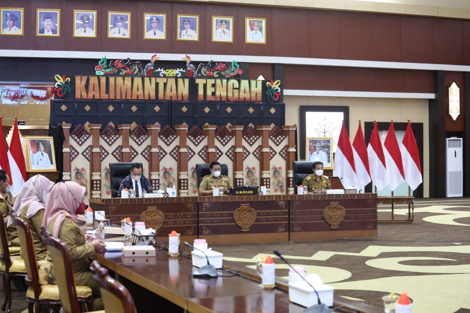 Wakil Gubernur H. Edy Pratowo Resmi Buka Rapat Koordinasi TPAKD se-Kalteng