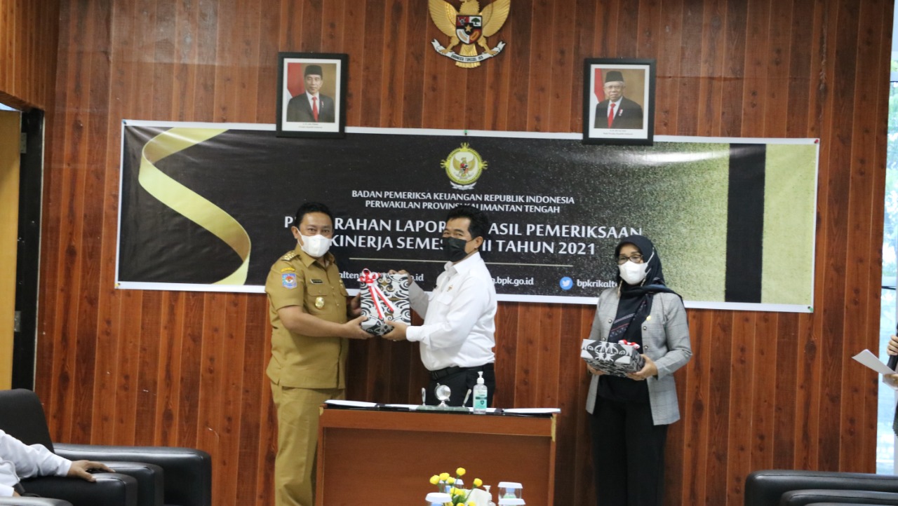 Pemerintah Provinsi Kalteng Terima Laporan Hasil Pemeriksaan (LHP) Kinerja Dari BPK