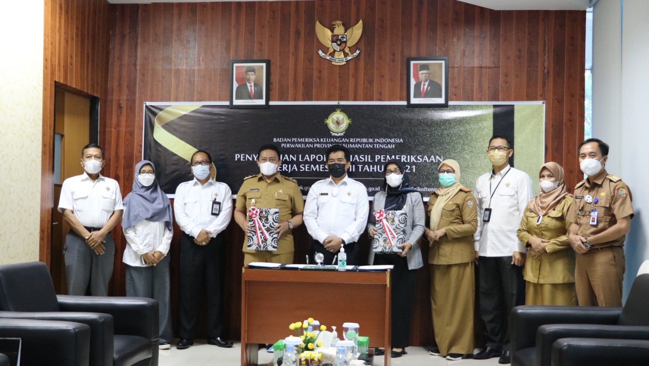 Pemerintah Provinsi Kalteng Terima Laporan Hasil Pemeriksaan (LHP) Kinerja Dari BPK