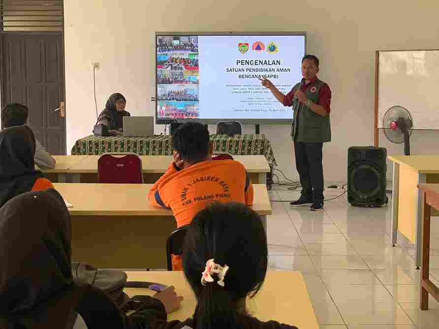 BPBD Prov. Kalteng Gelar Terus Bersinergi Memperkenalkan SPAB Untuk Dua Sekolah