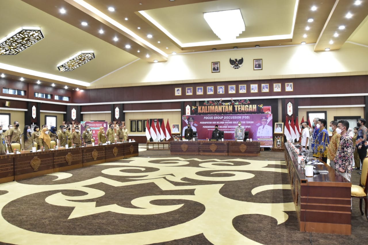 FGD Tentang Optimalisasi Pendapatan Dan Belanja Yang Berkualitas Di Kalteng