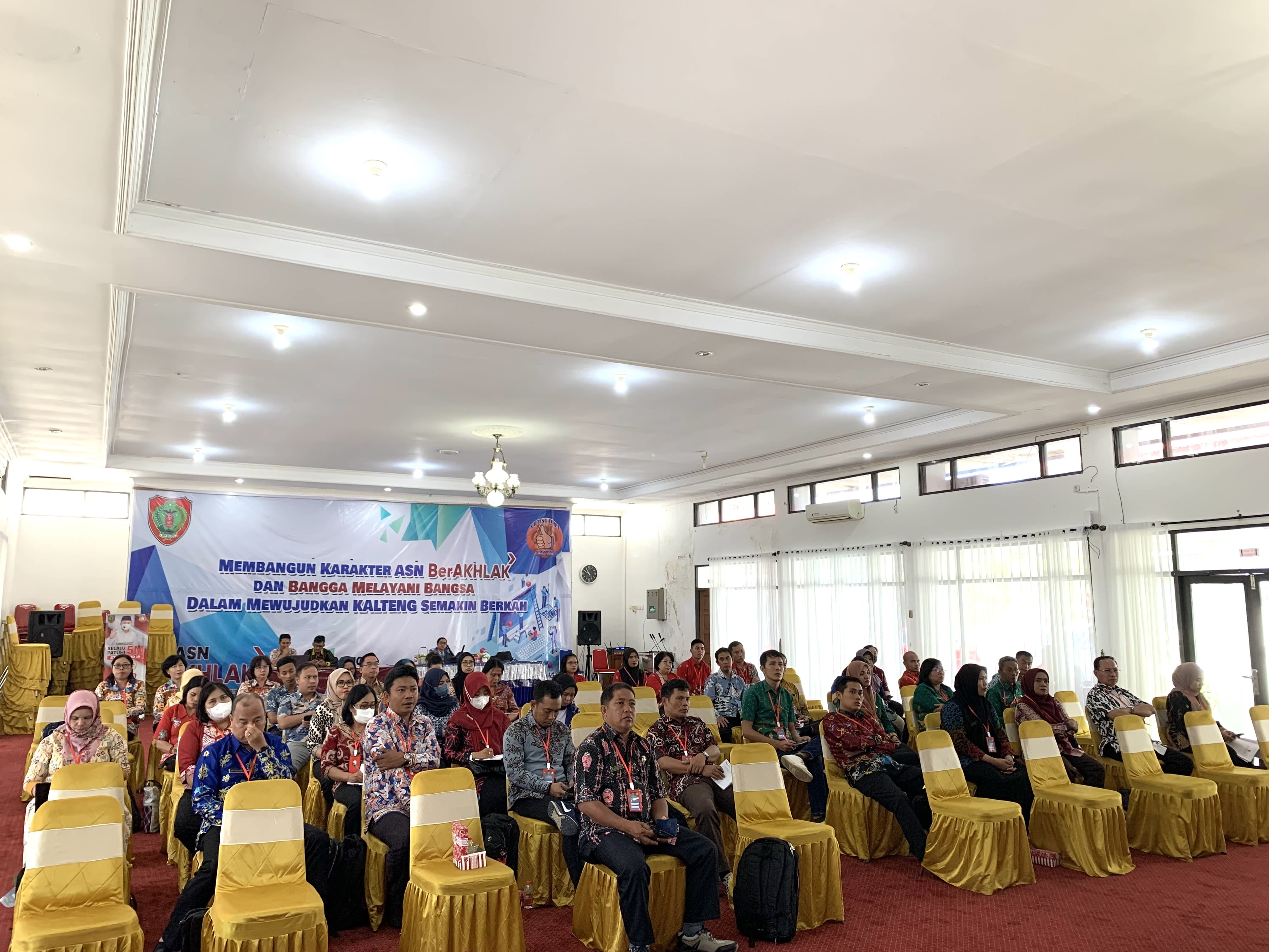 Dispursip Prov. Kalteng Gelar Sosialisasi Pengelolaan Arsip Statis Kabupaten/Kota se-Kalimantan Tengah
