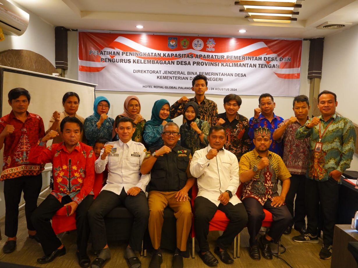Kaban Kesbangpol Katma F. Dirun Jadi Narasumber Dalam Pelatihan Peningkatan Kapasitas Aparatur Pemerintah Desa dan Pengurus Kelembagaan Desa