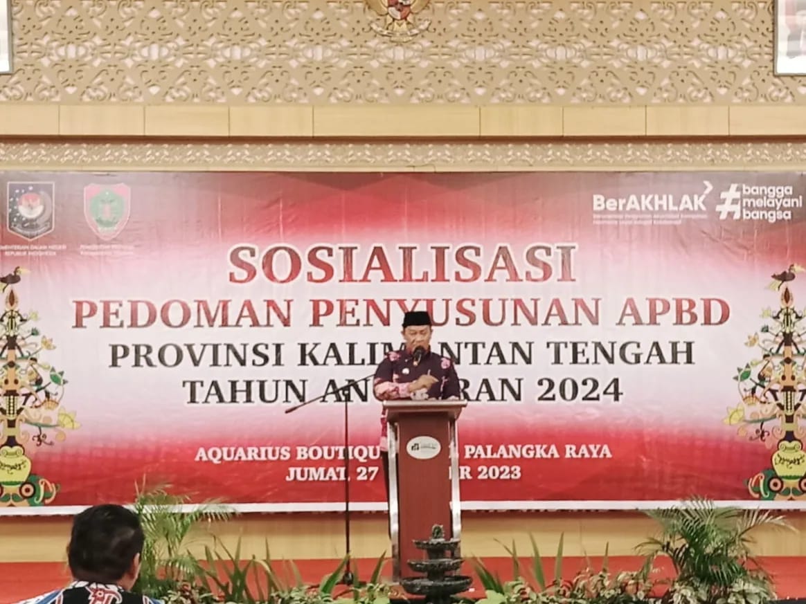 Sekretaris DPRD H. Pajarudinnoor Ikuti Rapat Sosialisasi Pedoman Penyusunan APBD