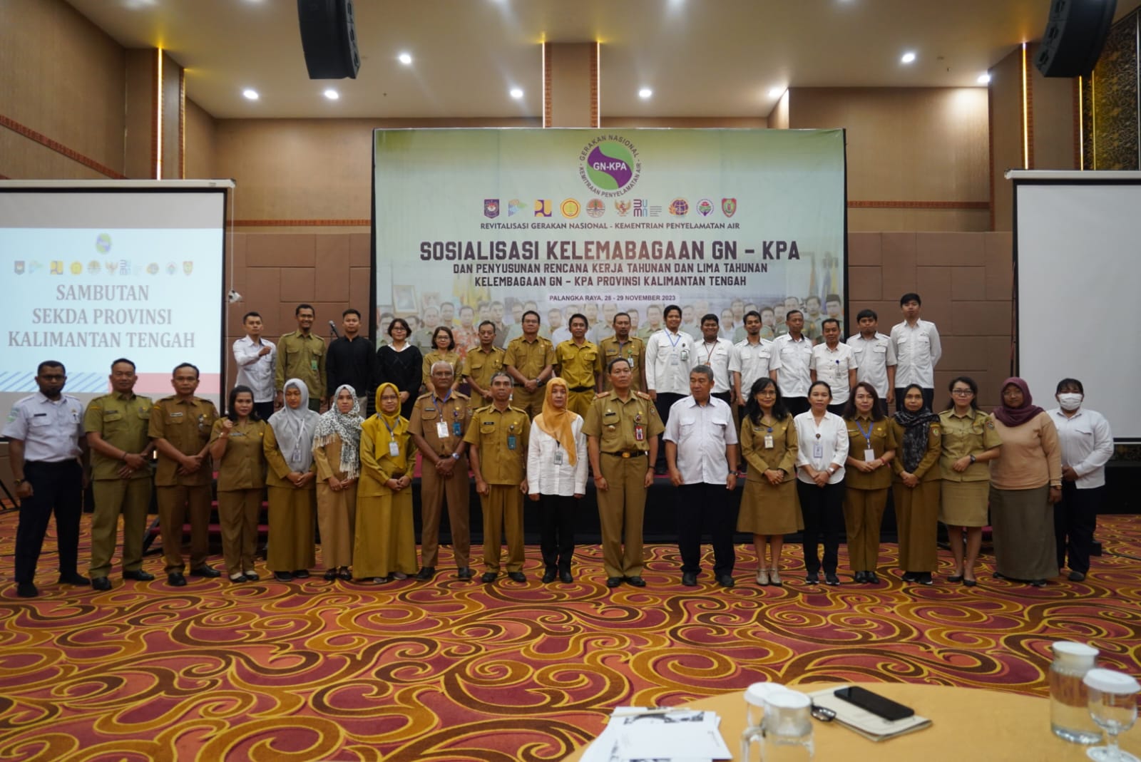 Sahli Yuas Elko Buka Sosialisasi Kelembagaan Gerakan Nasional Kemitraan Penyelamatan Air
