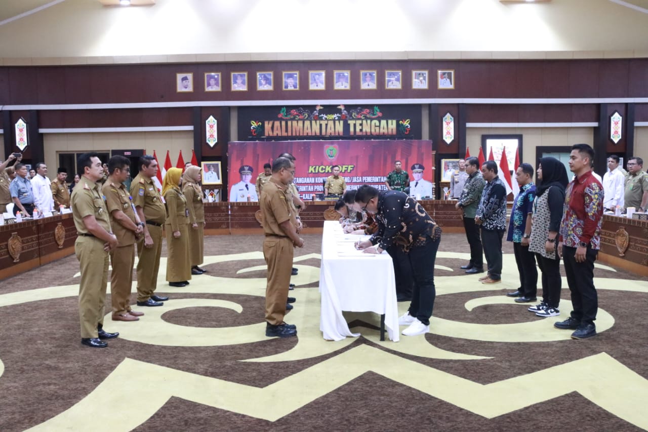 Gubernur Sugianto Sabran : Dalam Pelaksanaan Pengadaan Proyek Pengadaan Barang dan Jasa, Kualitas dan Kuantitas Agar Dapat Terjaga Dengan Baik
