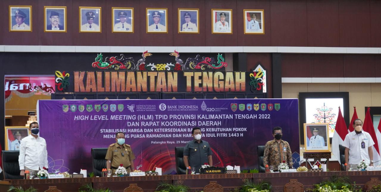 Rakor Stabilisasi Harga Dan Ketersediaan Barang Kebutuhan Pokok Menjelang Puasa Dan Lebaran 2022/1443 H
