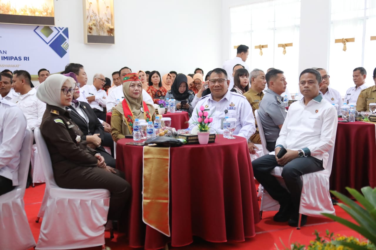 Asisten Ekbang Sri Widanarni Hadiri Acara Puncak Peringatan Hari Bhakti Pemasyarakatan Ke-61