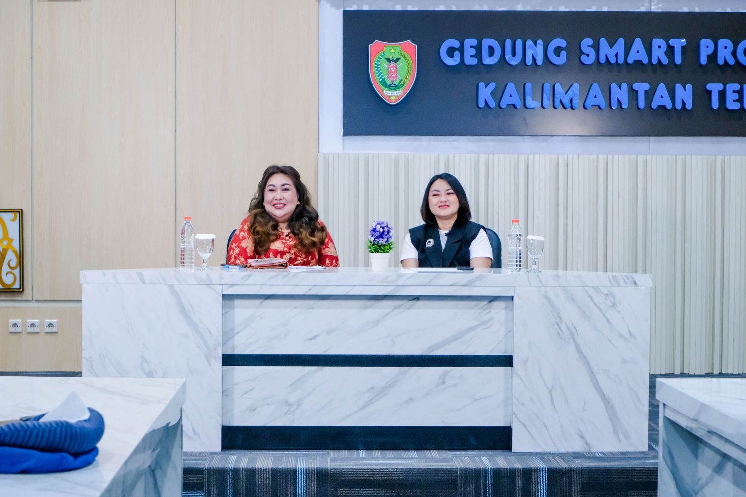 Diskominfosantik Prov. Kalteng Hadiri Podcast Inspiratif