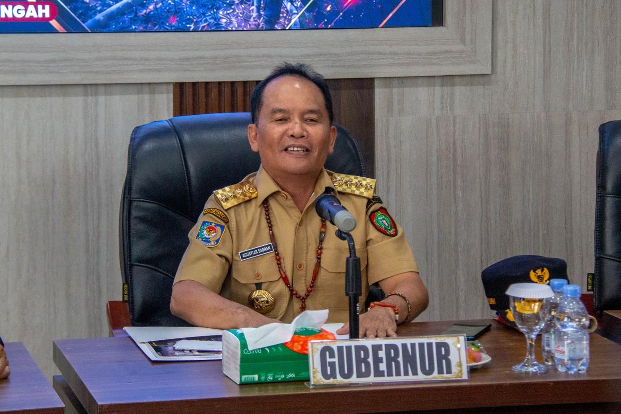 Perkuat Penanganan Karhutla, Pemprov Kalteng Bersama TNI-Polri Gelar Konferensi Pers
