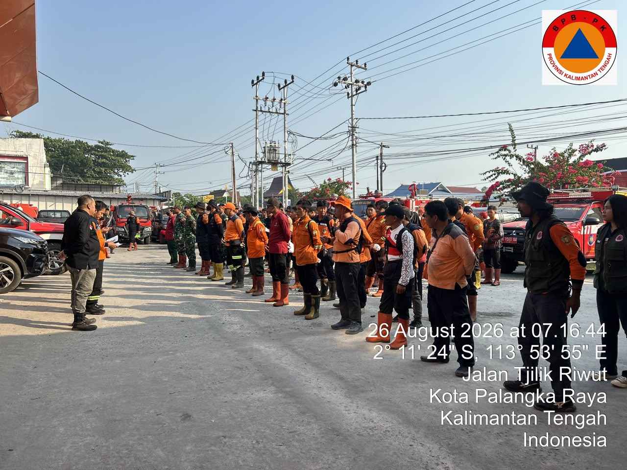 Pemprov Kalteng Perkuat Operasi Terpadu Darat dan Udara Tangani Karhutla