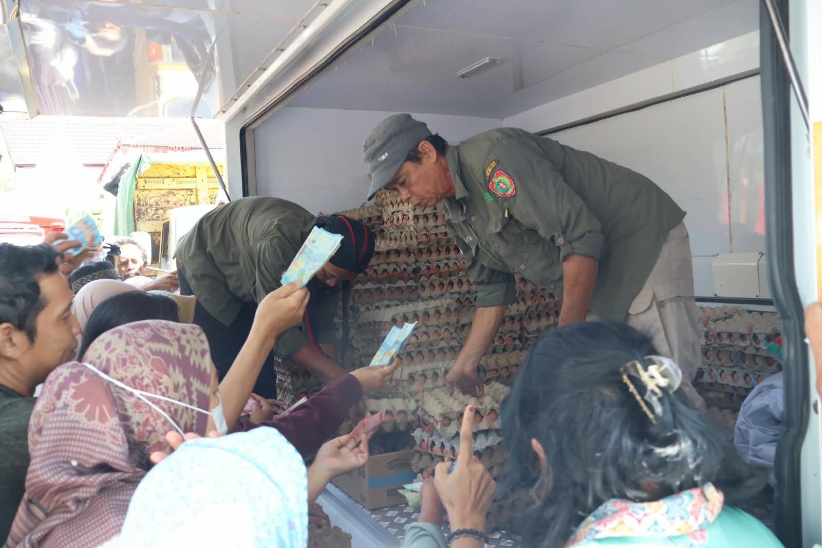 Dukung Keterjangkauan Pangan, Pemprov Kalteng Gelar Gerakan Pangan Murah di Kobar
