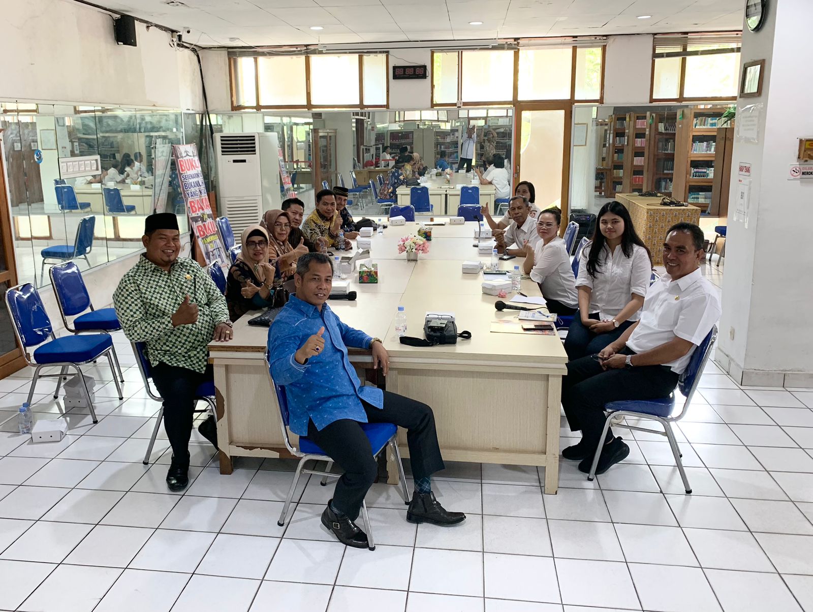 Dispursip Prov. Kalteng Terima Kunjungan Komisi III DPRD Kabupaten Kotawaringin Timur