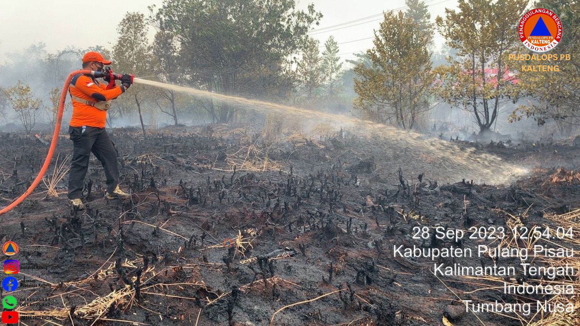 Siaga Penuh Lakukan Penanganan dan Pemadaman Karhutla