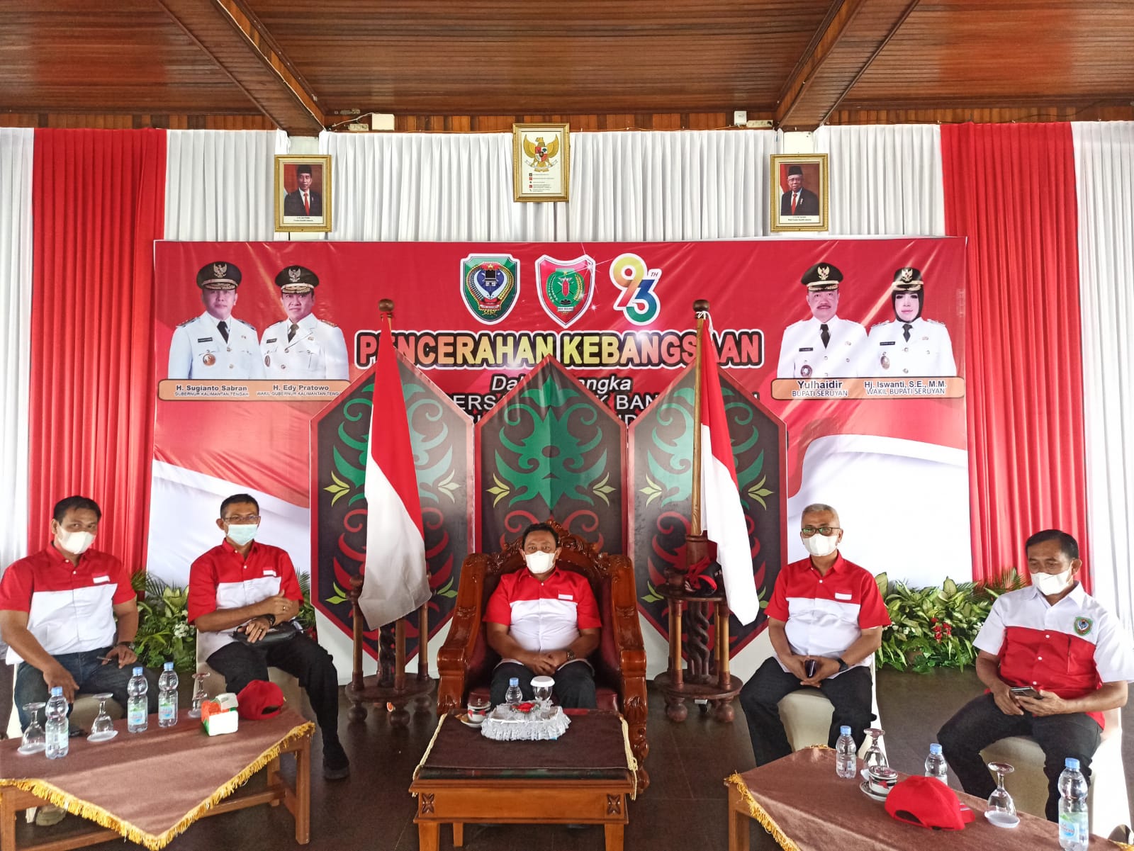 Wagub Kalteng Hadiri Peringatan Tkt Nasional HPS 2021 secara virtual