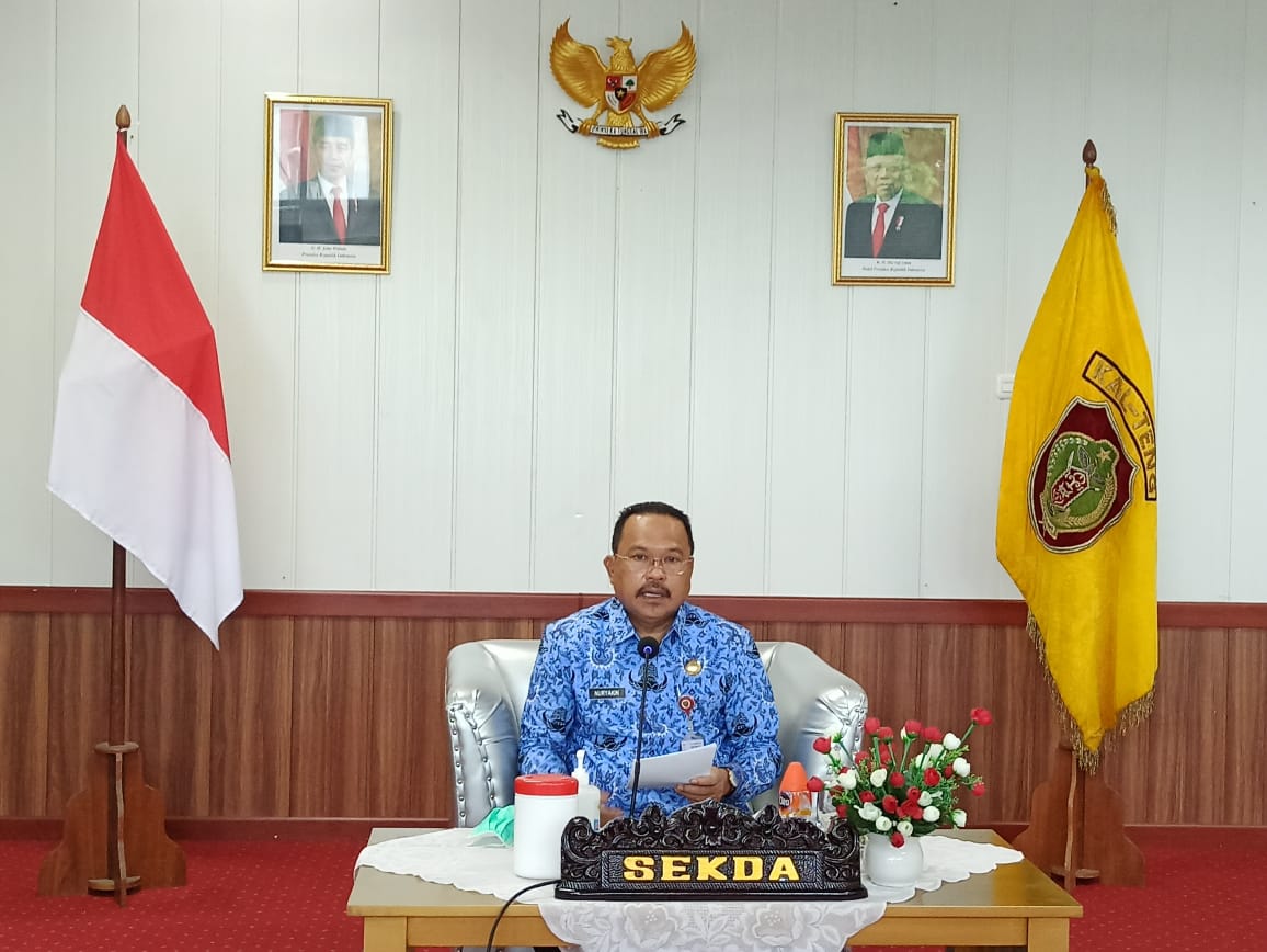 Pj. Sekda Kalteng Membuka Secara Resmi Rapat Koordinasi dan Sinergi Pembangunan Bidang Air Minum
