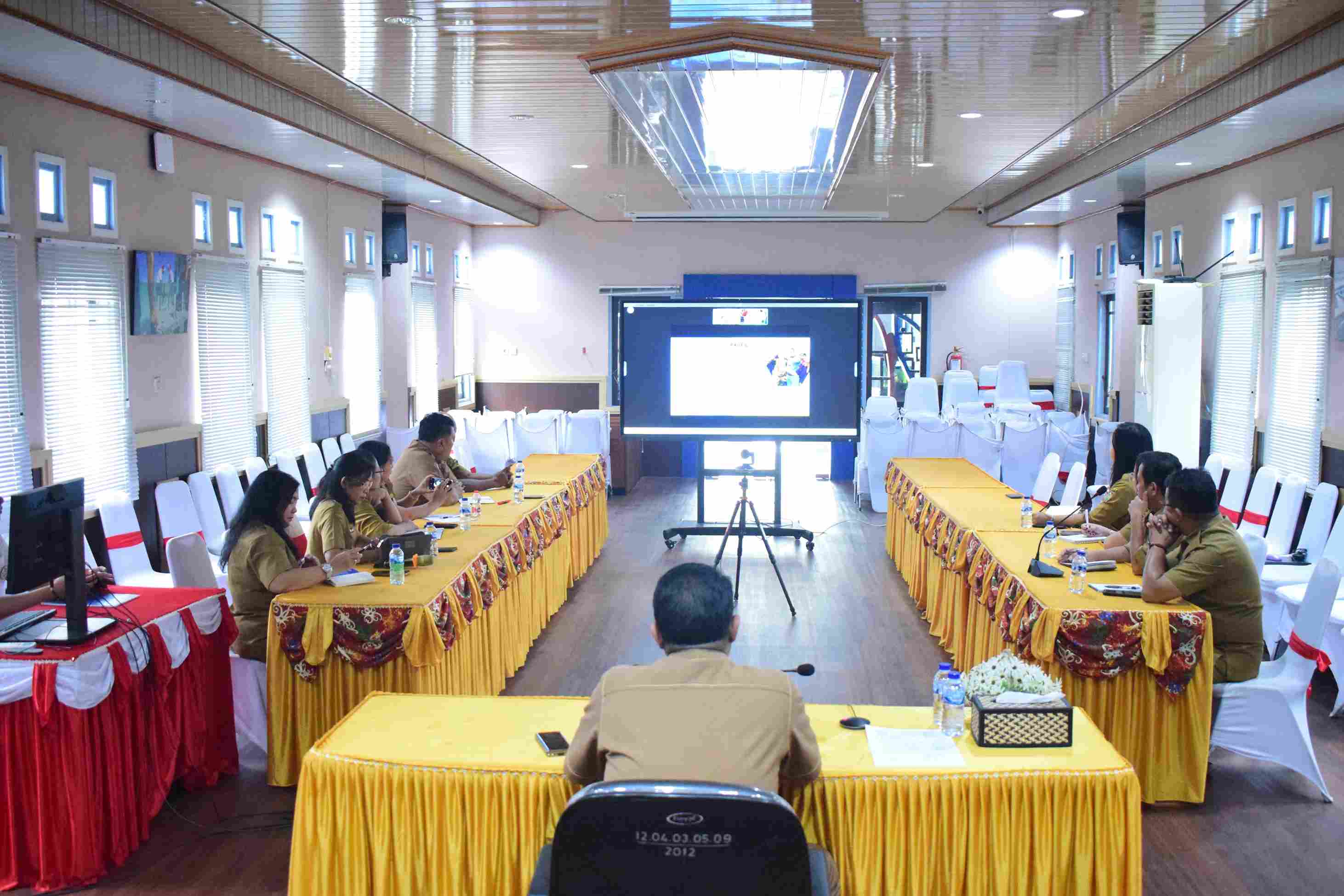 Dislutkan Prov. Kalteng Gelar Rapat Business Matching Pemasaran dan Ekspor Udang Vaname