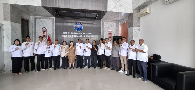 Plt. Kepala BNN Kalteng Pimpin Rapat Forum Komunikasi P4GN