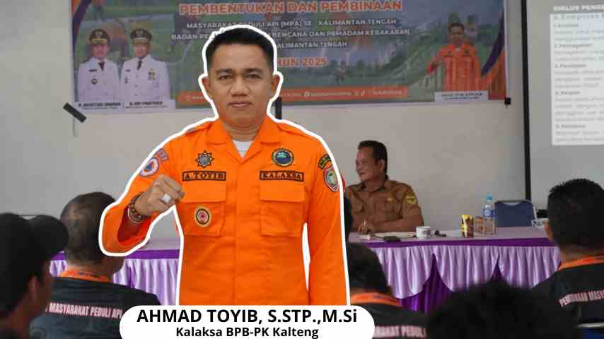 BPBD Prov. Kalteng Kembali Membentuk dan Membina Masyarakat Peduli Api