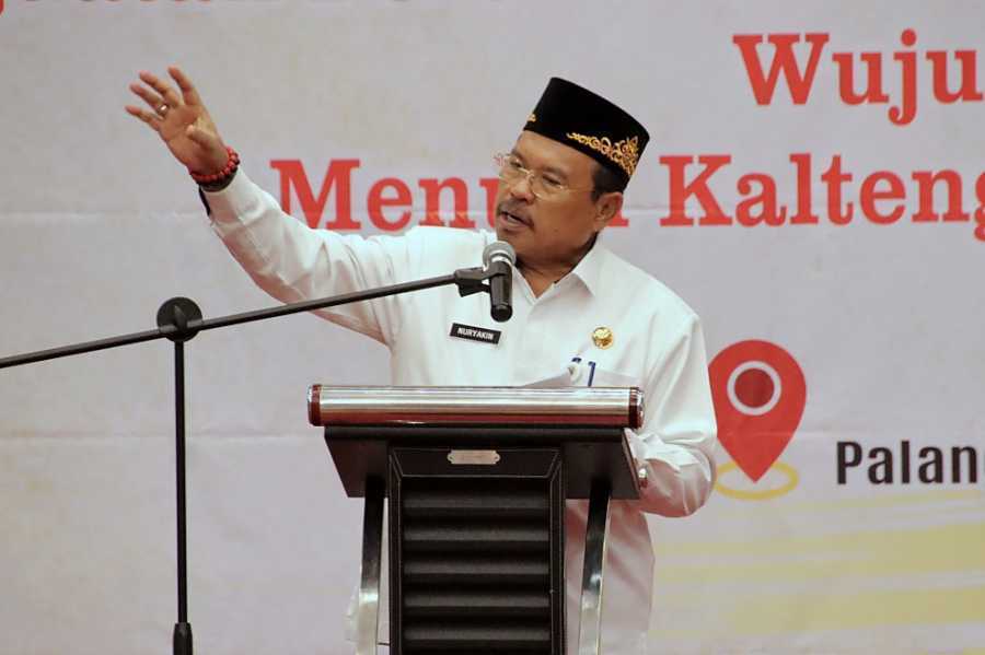 Sekda Nuryakin Buka Pelatihan Perencanaan Pembangunan Desa Prov. Kalteng Tahun 2024