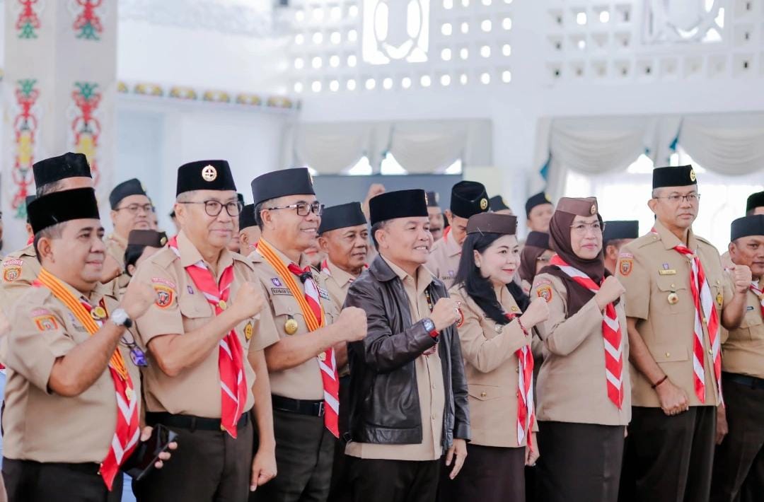Gubernur Kalteng Agustiar Sabran  Buka Musda di Istana Isen Mulang