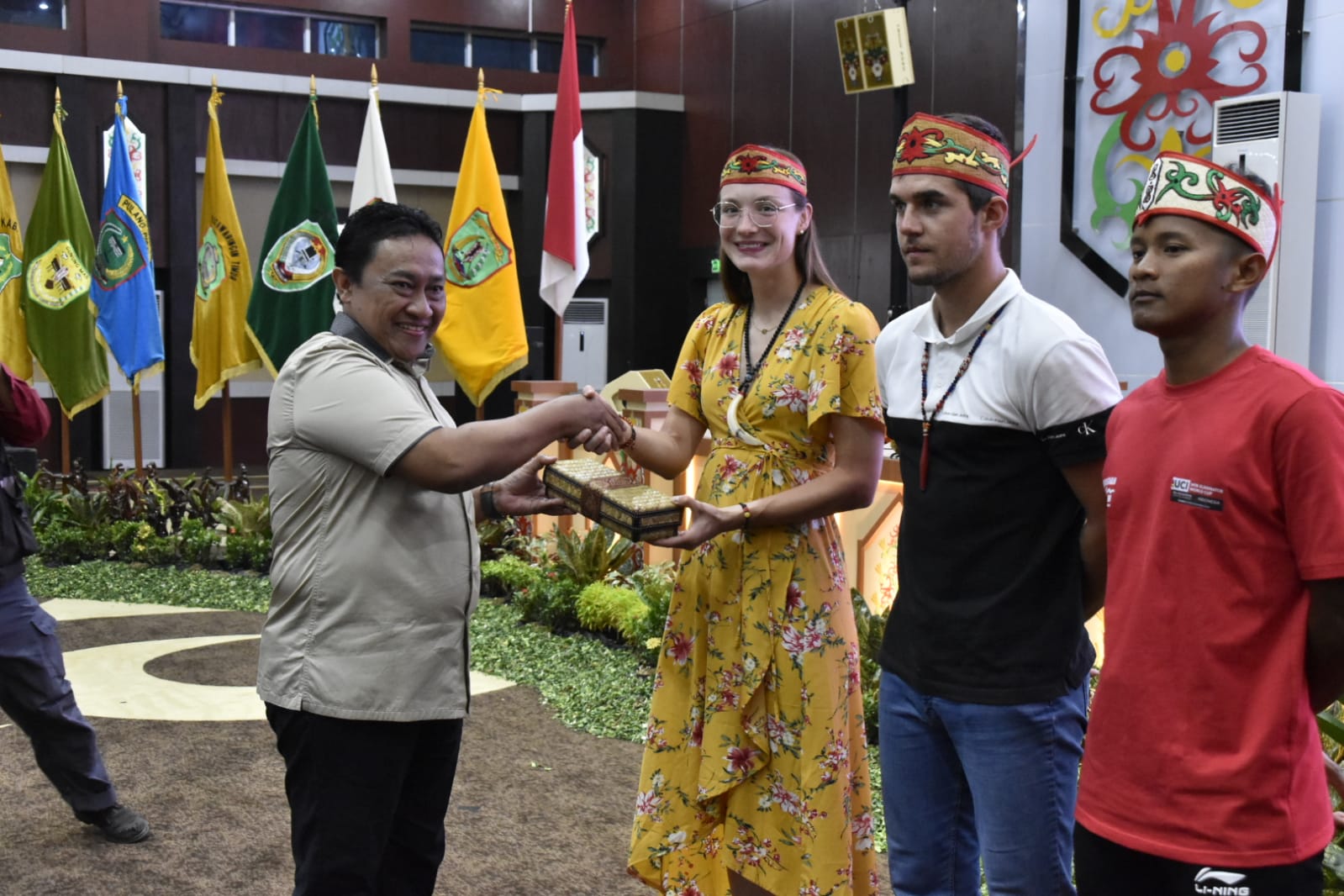 Pemprov. Kalteng Gelar Ramah Tamah Dengan Seluruh Peserta UCI MTB Eliminator World Cup Tahun 2022