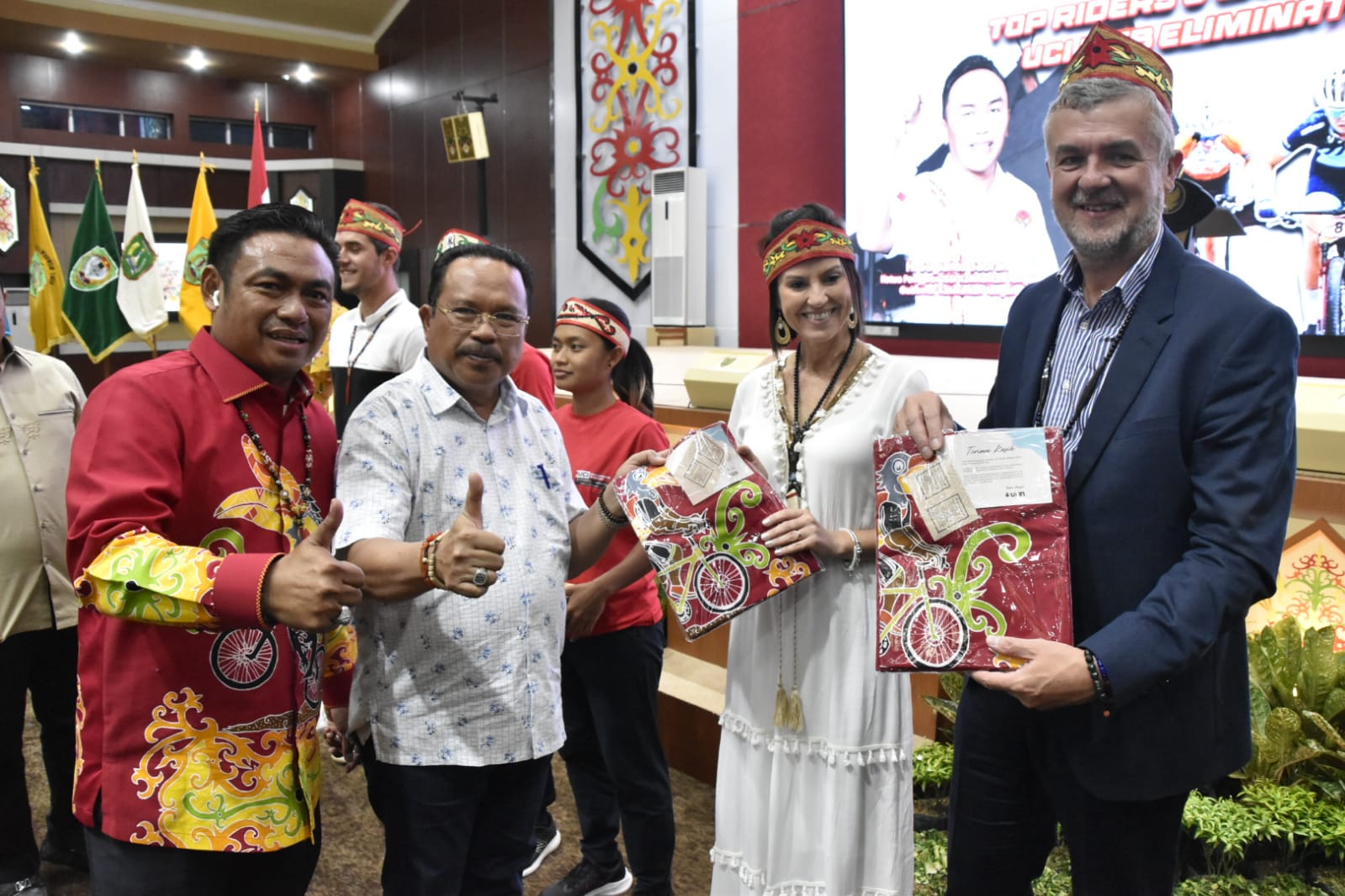 Pemprov. Kalteng Gelar Ramah Tamah Dengan Seluruh Peserta UCI MTB Eliminator World Cup Tahun 2022