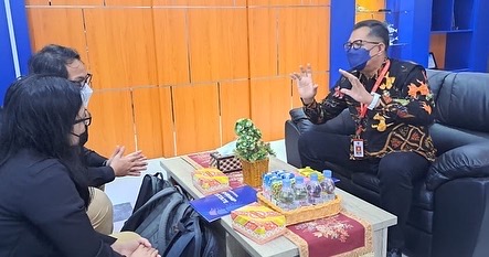Kepala Dislutkan Prov. Kalteng Sambut Baik Kedatangan Perwakilan Bosch Indonesia