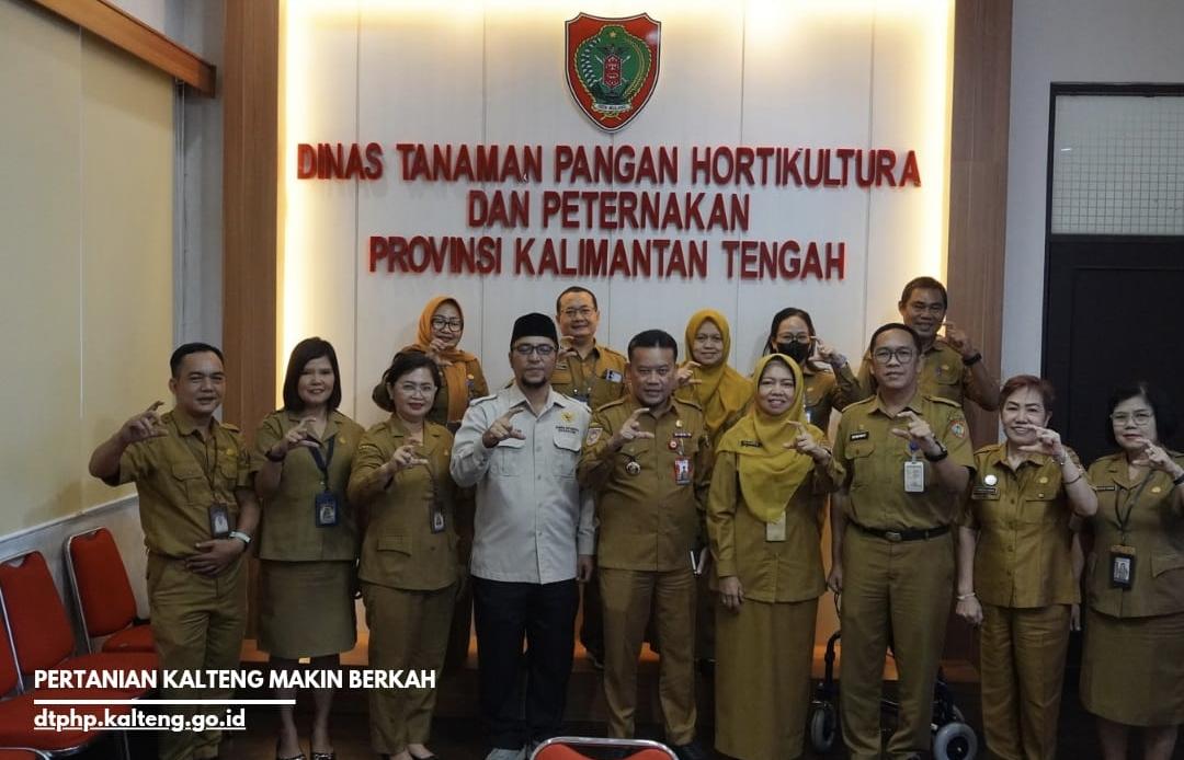 Dinas TPHP Kalteng Terima Visitasi Lapangan PPID dalam Evaluasi Keterbukaan Informasi Publik
