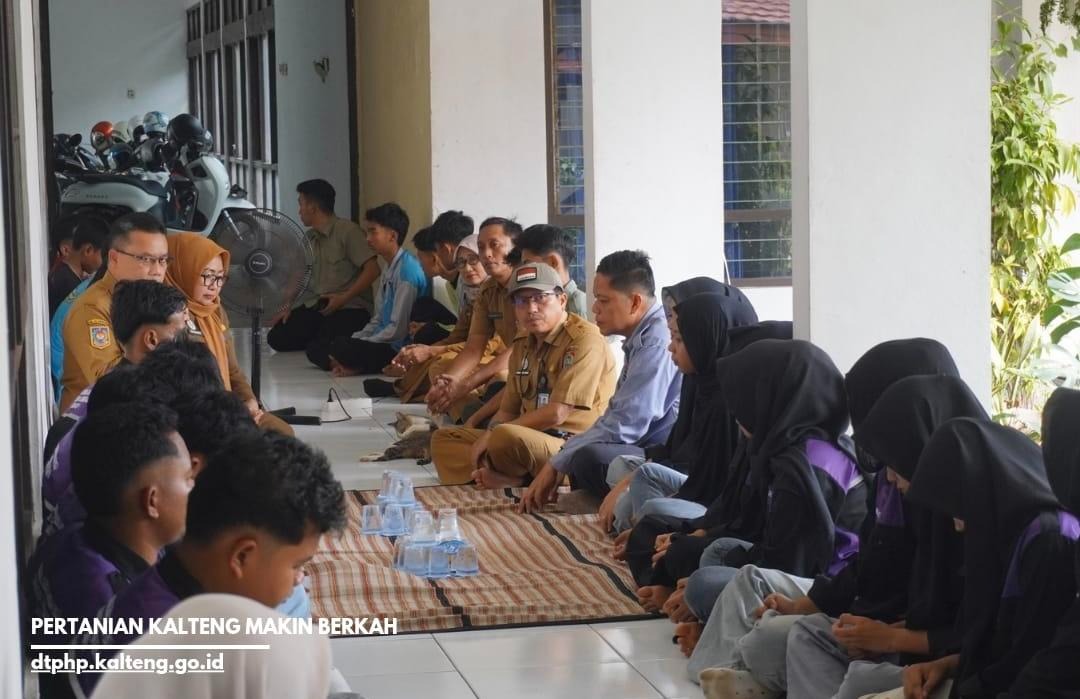 Perkuat Regenerasi Petani, Dinas TPHP Kalteng Dorong Pembelajaran dan Magang bagi Generasi Muda