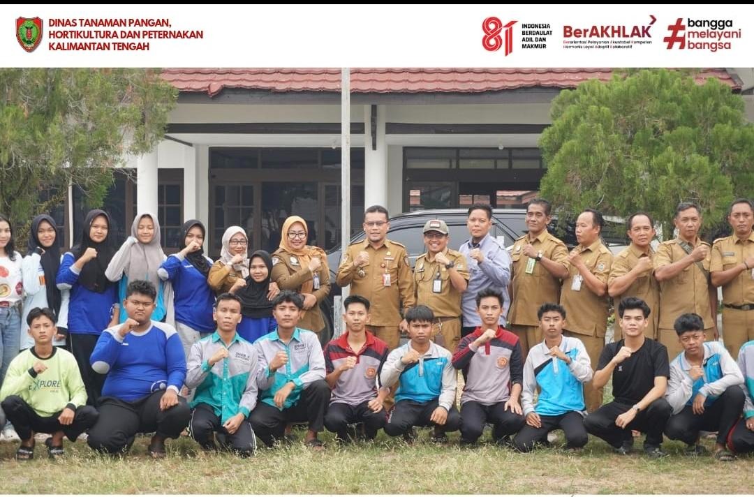 Perkuat Regenerasi Petani, Dinas TPHP Kalteng Dorong Pembelajaran dan Magang bagi Generasi Muda