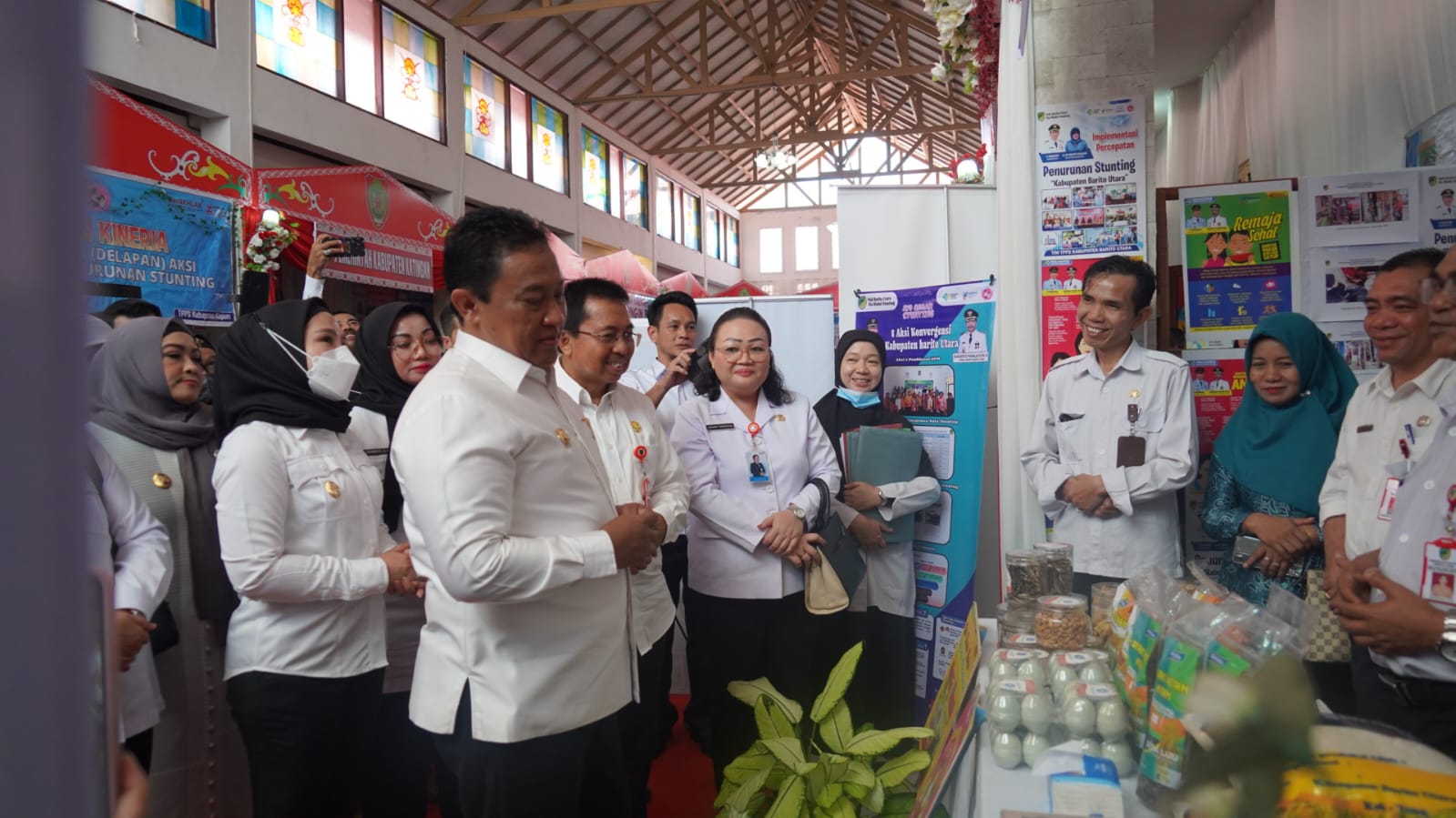 Wagub Kalteng Buka Acara Penilaian Kinerja Kabupaten/Kota Tahap 2 dan Pameran Inovasi Stunting Dalam Pelaksanaan Delapan Aksi Konvergensi Penurunan Stunting