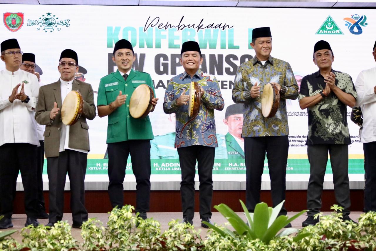 Gubernur Kalteng Agustiar Sabran Buka Konferensi Wilayah ke-IX Gerakan Pemuda Ansor