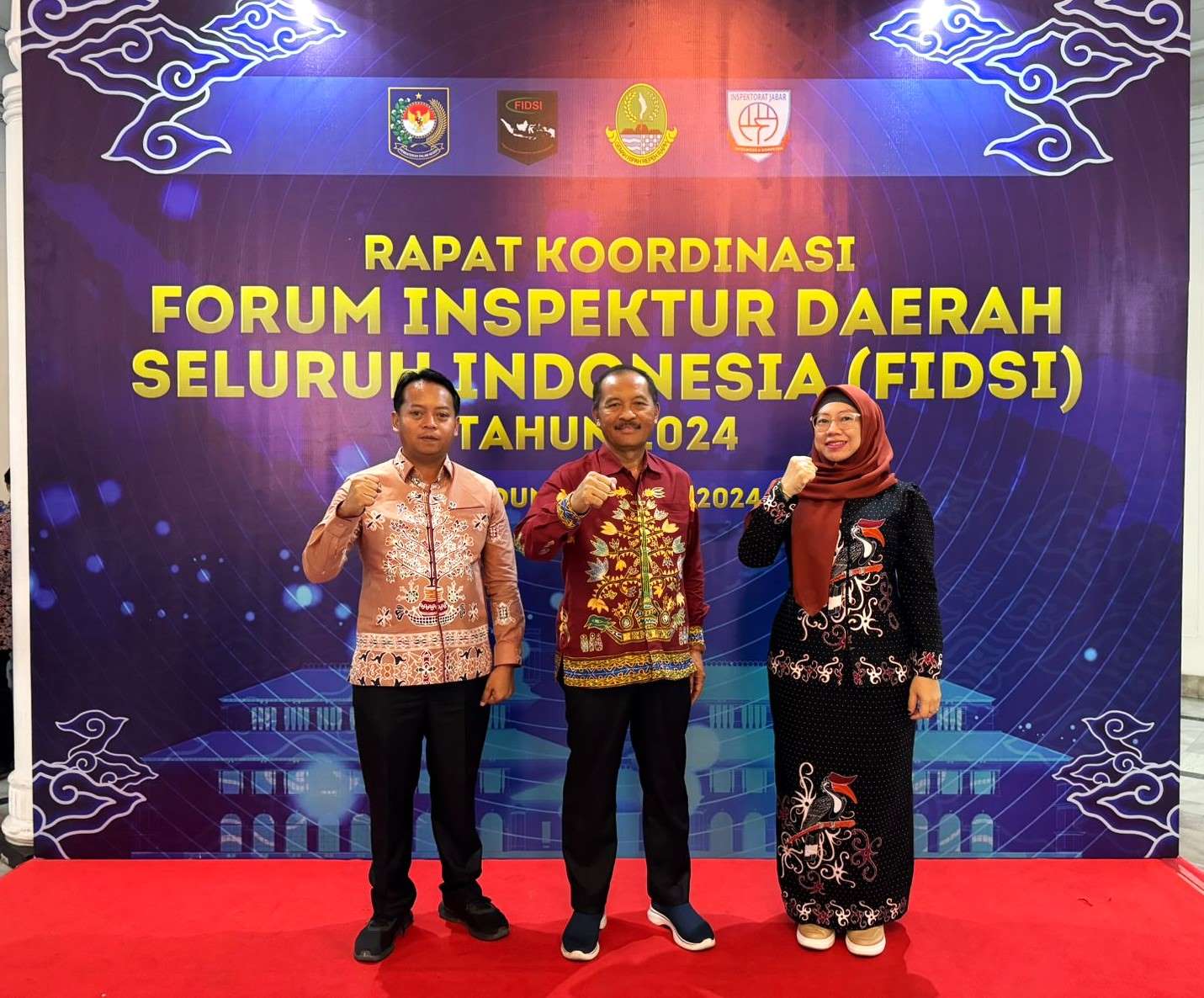 Inspektur Daerah Prov. Kalteng Hadiri Rakor FIDSI