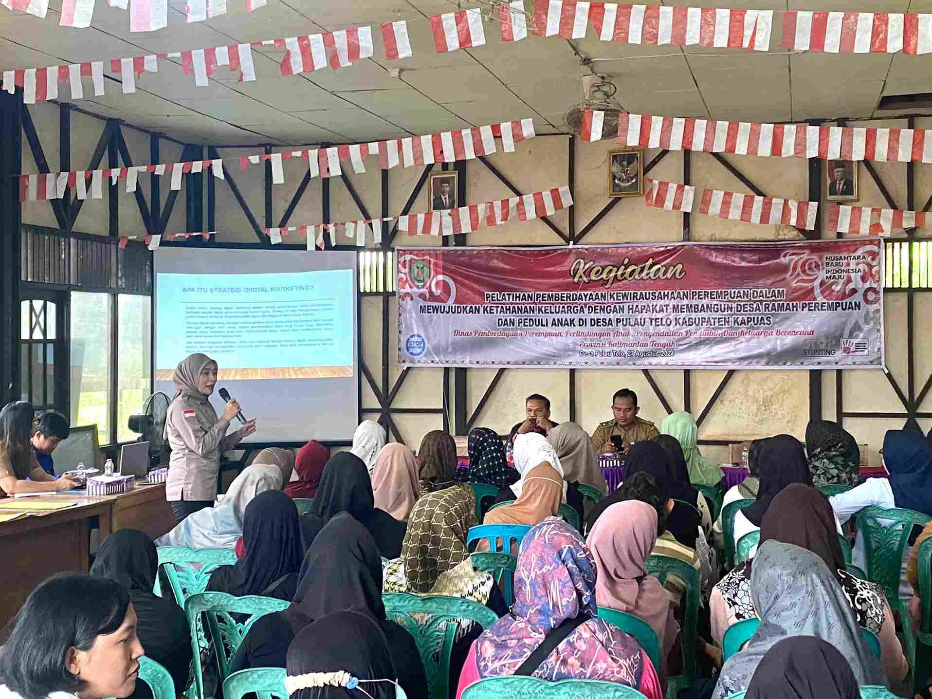 DP3APPKB Prov. Kalteng Gelar Pelatihan Pemberdayaan Kewirausahaan Perempuan