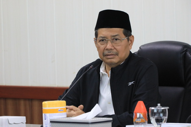 Plt. Sekda Prov. Kalteng M. Katma F. Dirun Sampaikan Rilis Terkait Penyelenggaraan MTQ VII KORPRI Tingkat Nasional