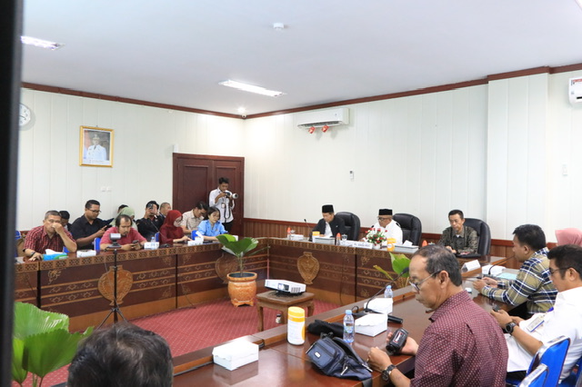 Plt. Sekda Prov. Kalteng M. Katma F. Dirun Sampaikan Rilis Terkait Penyelenggaraan MTQ VII KORPRI Tingkat Nasional
