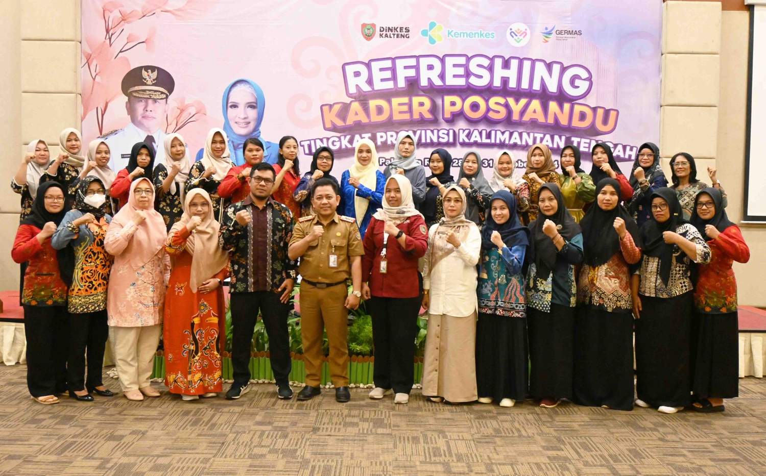 Dinkes Prov. Kalteng Gelar Refreshing Kader Posyandu
