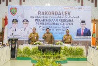 Wagub Kalteng Edy Pratowo Hadiri Rakordalev Pelaksanaan Rencana Pembangunan Daerah Triwulan III