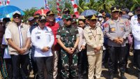 Gubernur Kalteng Didampingi Pangdam XXII/Tambun Bungai, Agustiar Sabran Resmikan Waterfront City Kapuas