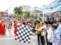 Pawai Tarhib Menyambut Ramadan 1447 H Resmi Dibuka oleh Gubernur Kalteng Agustiar Sabran