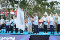 Gubernur Agustiar Sabran Hadiri Tambun Bungai Run HUT Ke-1 Kodam XXII