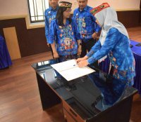 Perkuat Integritas ASN, Dislutkan Kalteng Laksanakan Penandatanganan Komitmen BerAKHLAK