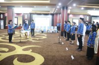 Pj. Sekda Kalteng Linae Victoria Aden Pimpin Pengambilan Sumpah/Janji PNS di Lingkungan Pemprov Kalteng