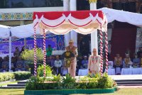 Gubernur Kalteng Agustiar Sabran Pimpin Upacara Hari Jadi Palangka Raya