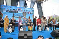 Perpaduan Budaya Perairan dan Potensi Perikanan Ditampilkan Dislutkan Kalteng di FBIM 2026