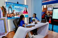 Diskominfosantik Kalteng Gelar Podcast Khusus Meriahkan Kalteng Expo 2026