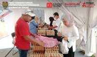 Gerakan Pangan Murah di Stand Dinas TPHP Jadi Daya Tarik Kalteng Expo 2026